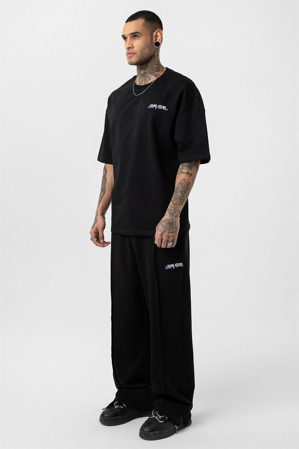 Paça Yırtmatçlı Oversize Eşofman Takım