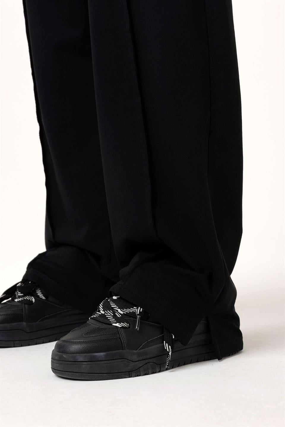 Paça Yırtmatçlı Oversize Eşofman Takım