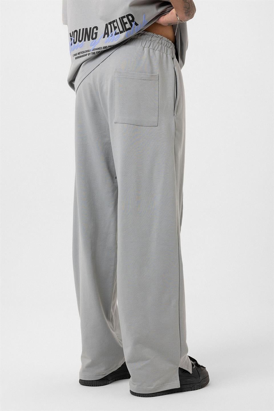 Paça Yırtmatçlı Oversize Eşofman Takım