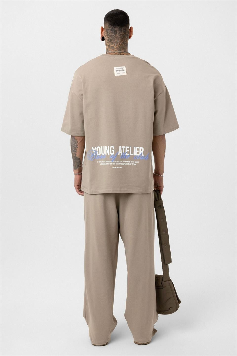 Paça Yırtmatçlı Oversize Eşofman Takım