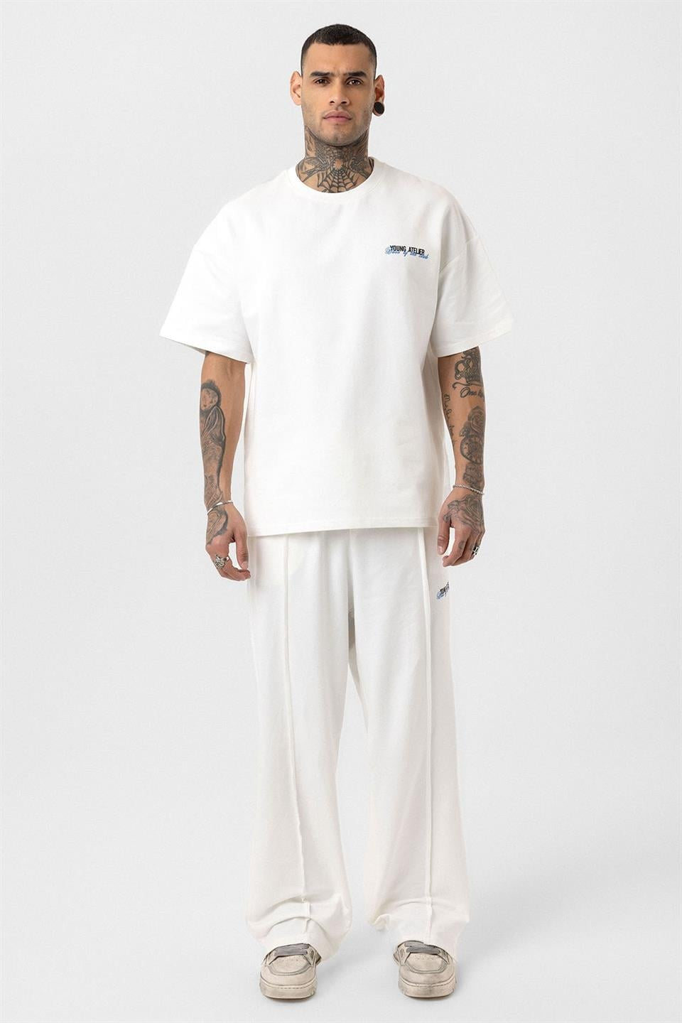 Paça Yırtmatçlı Oversize Eşofman Takım