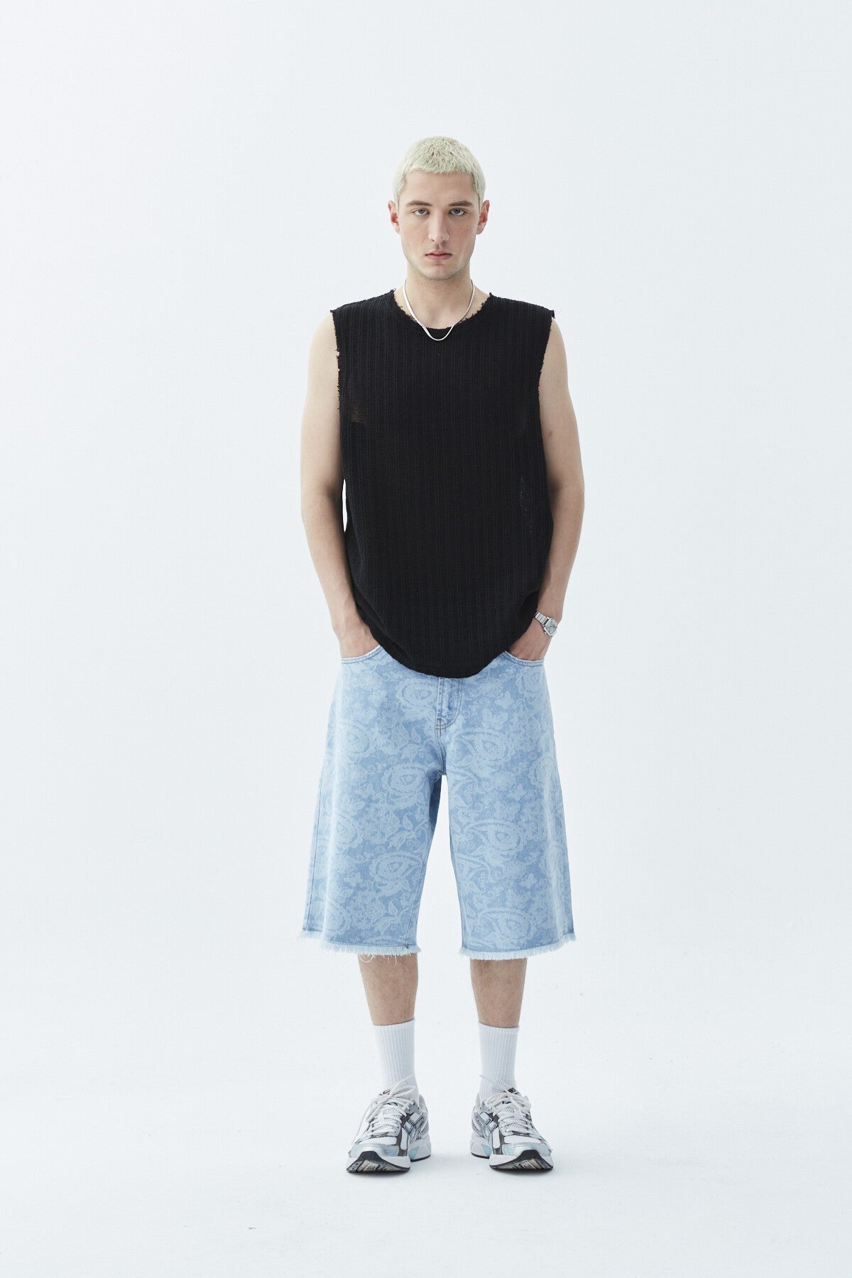 Oversize Bermuda Denim Şort