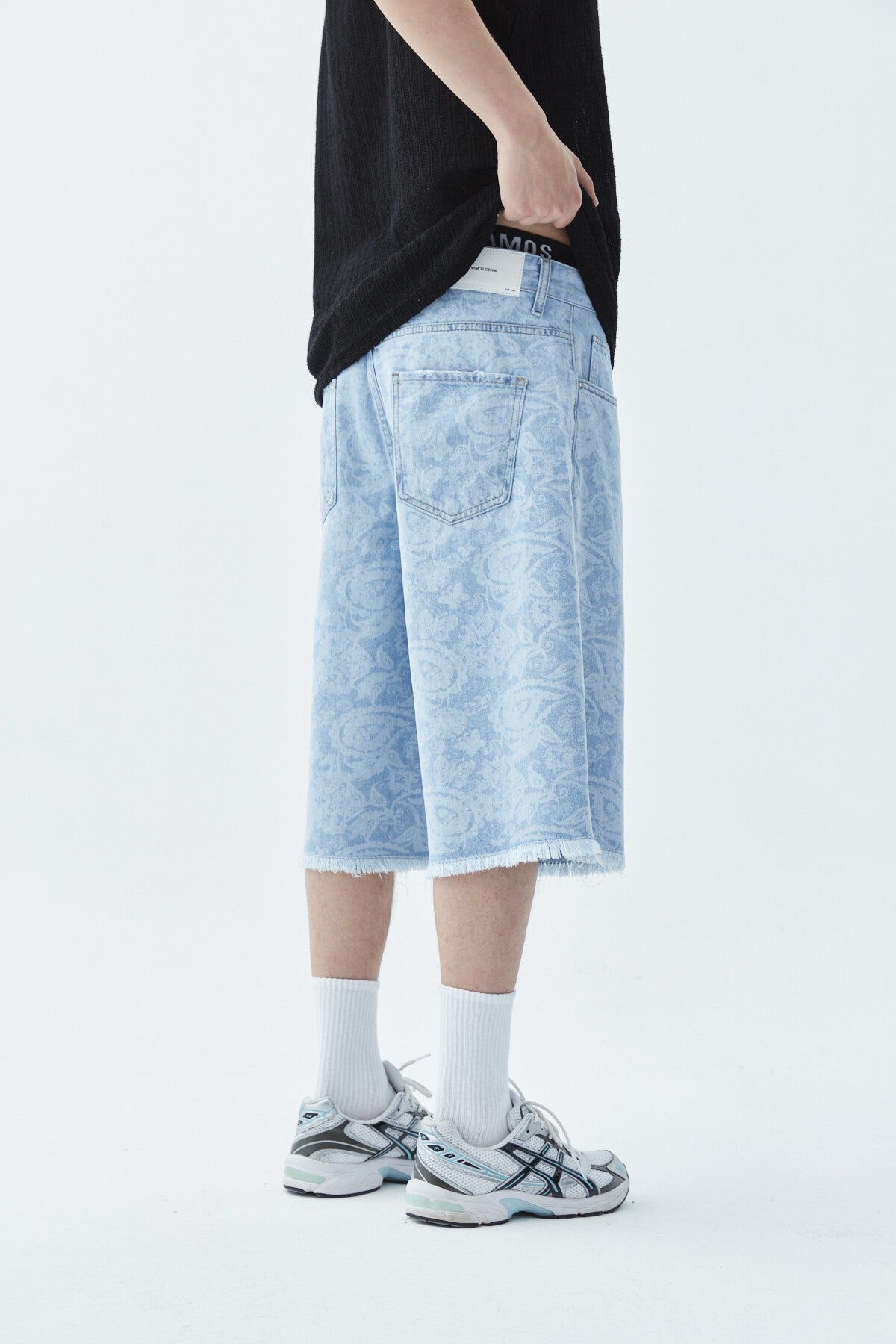 Oversize Bermuda Denim Şort