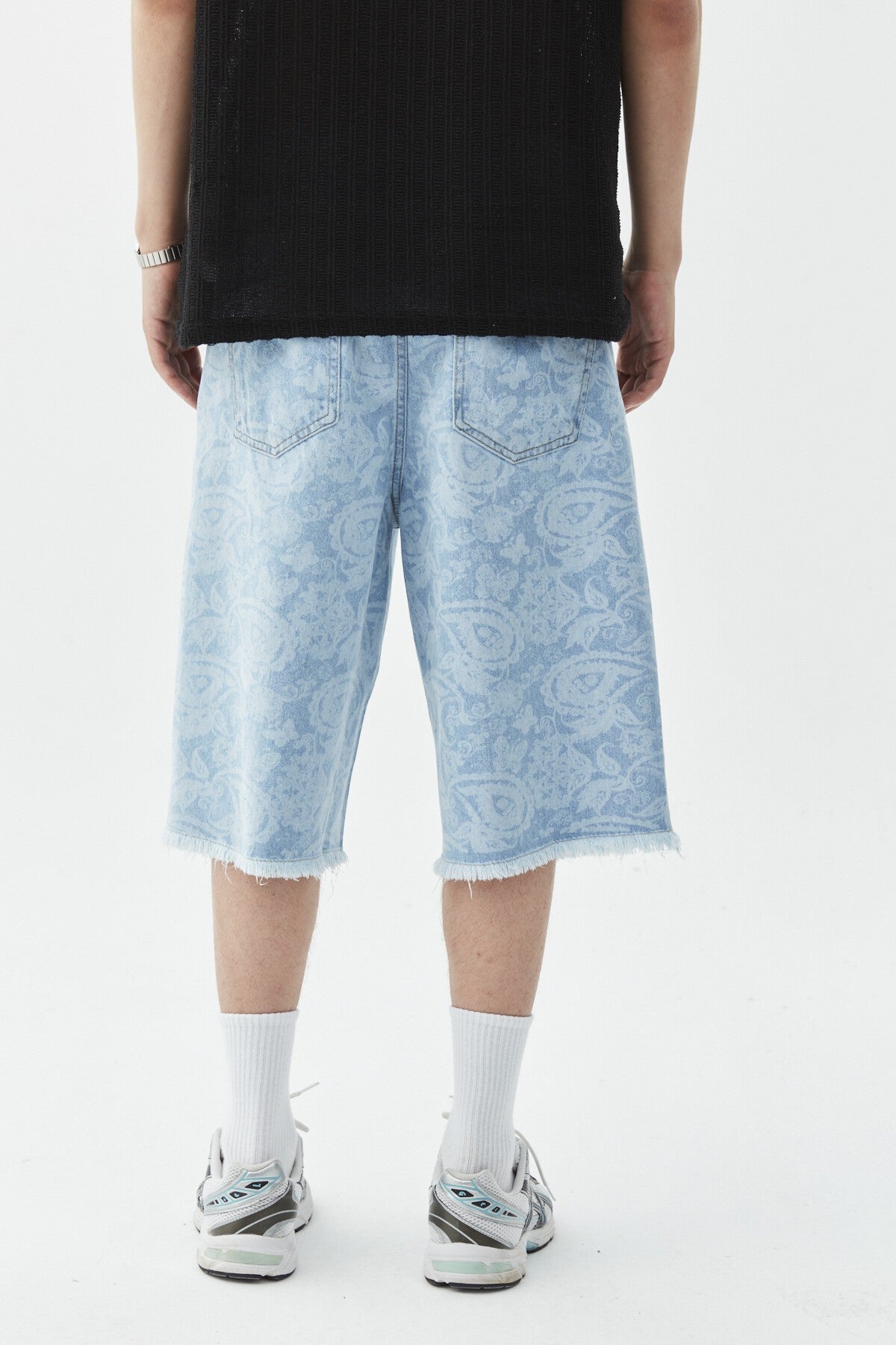Oversize Bermuda Denim Şort