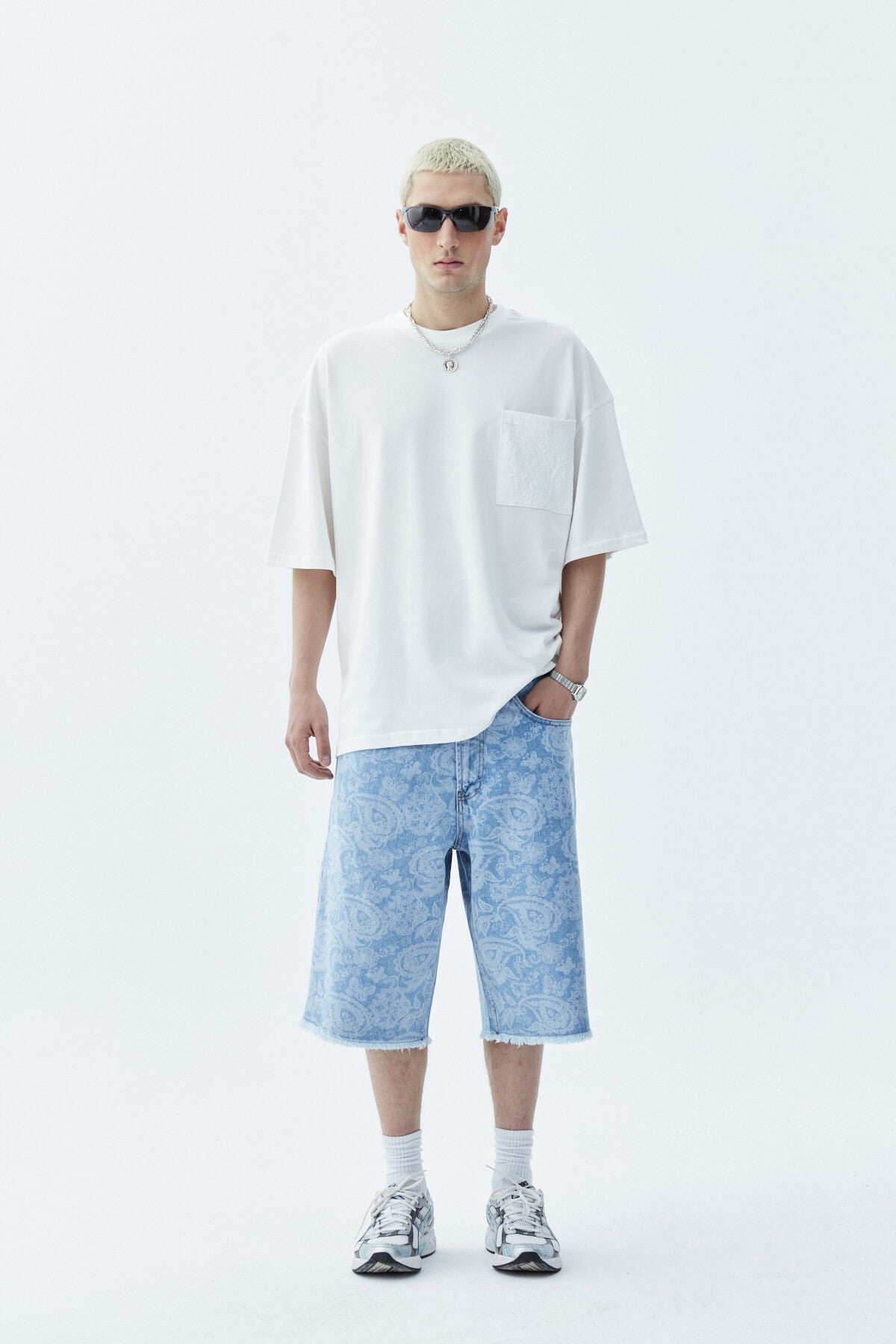 Oversize Bermuda Denim Şort