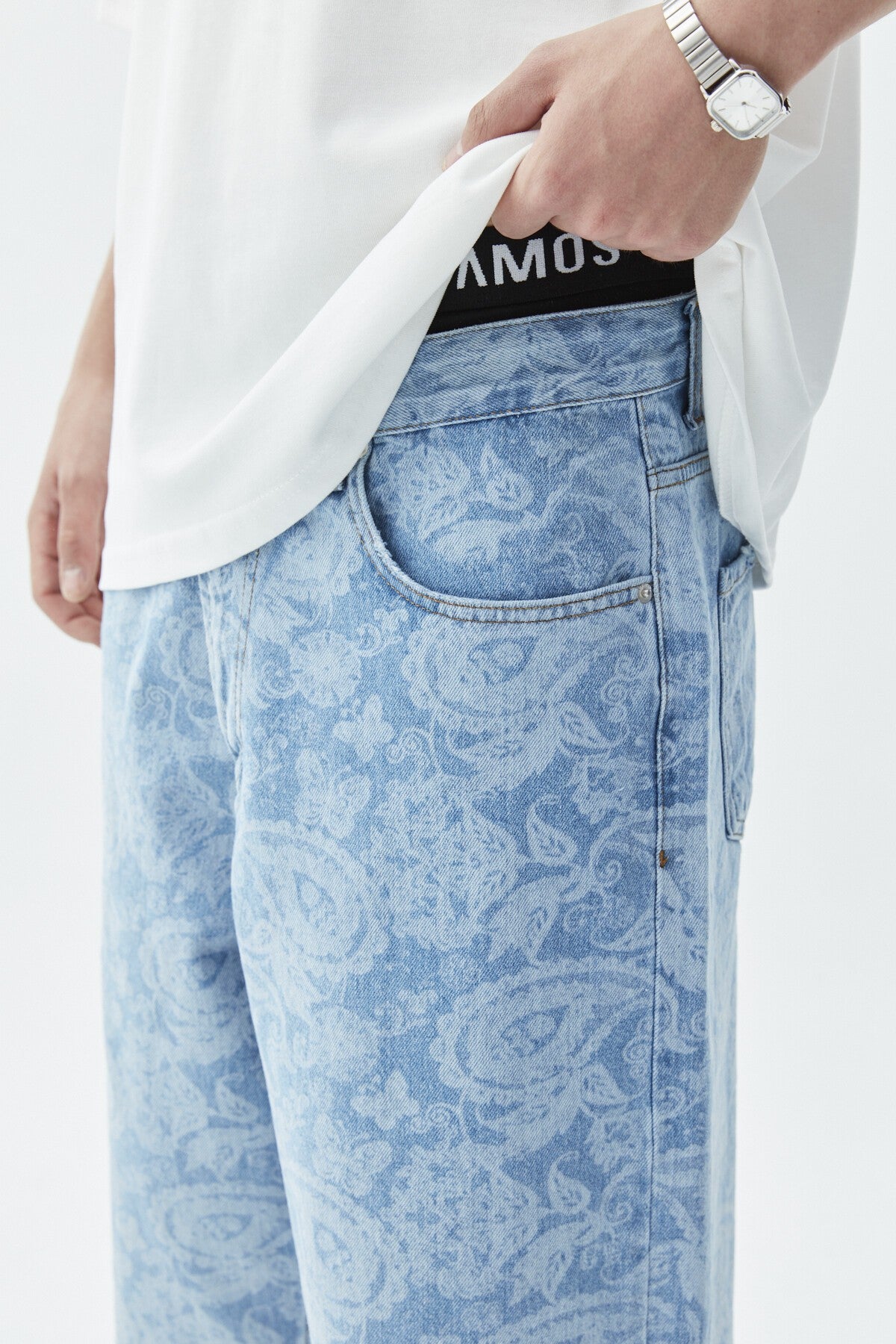 Oversize Bermuda Denim Şort