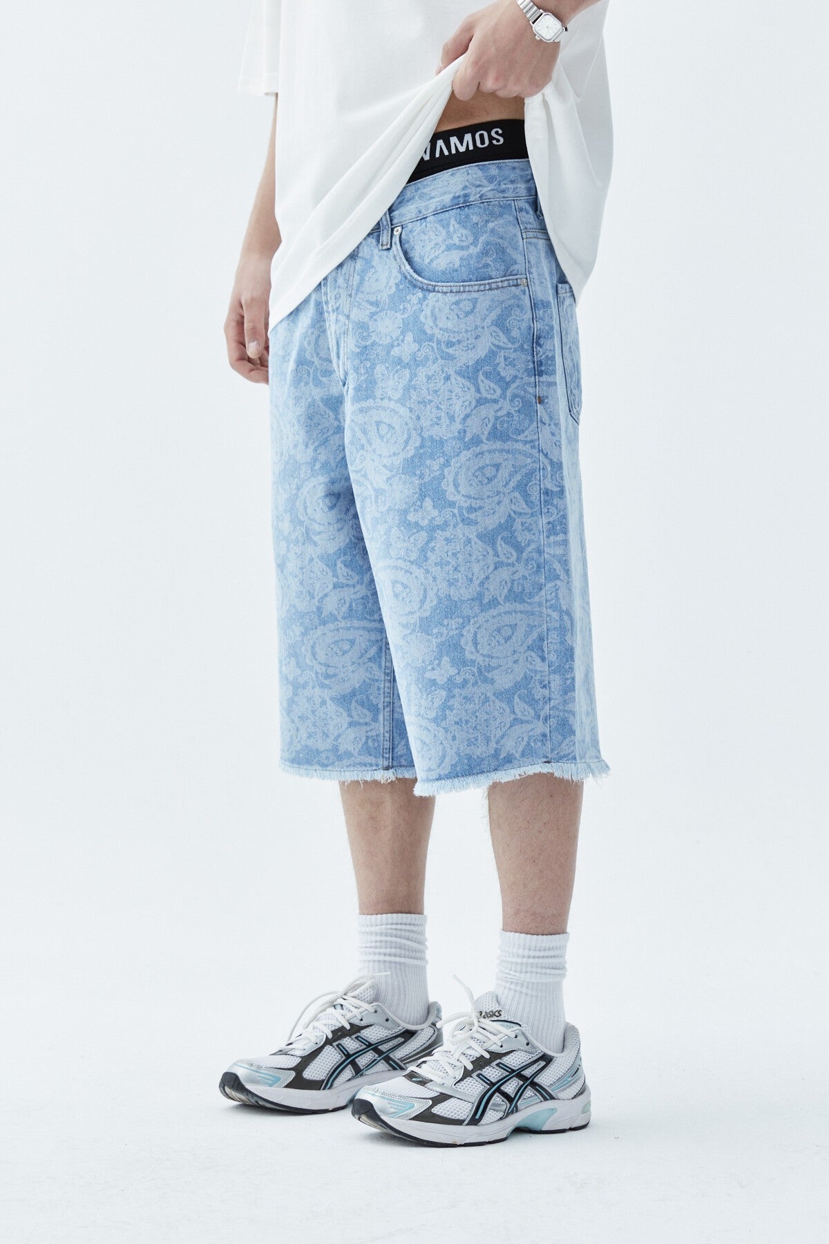 Oversize Bermuda Denim Şort
