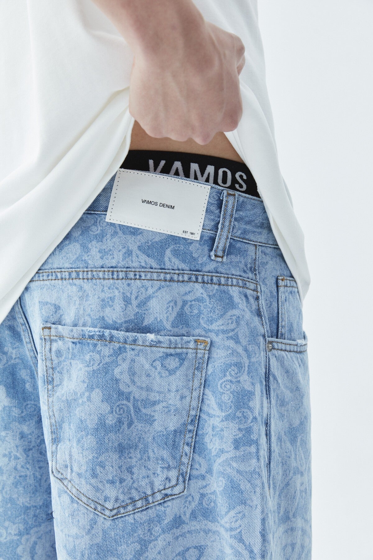 Oversize Bermuda Denim Şort