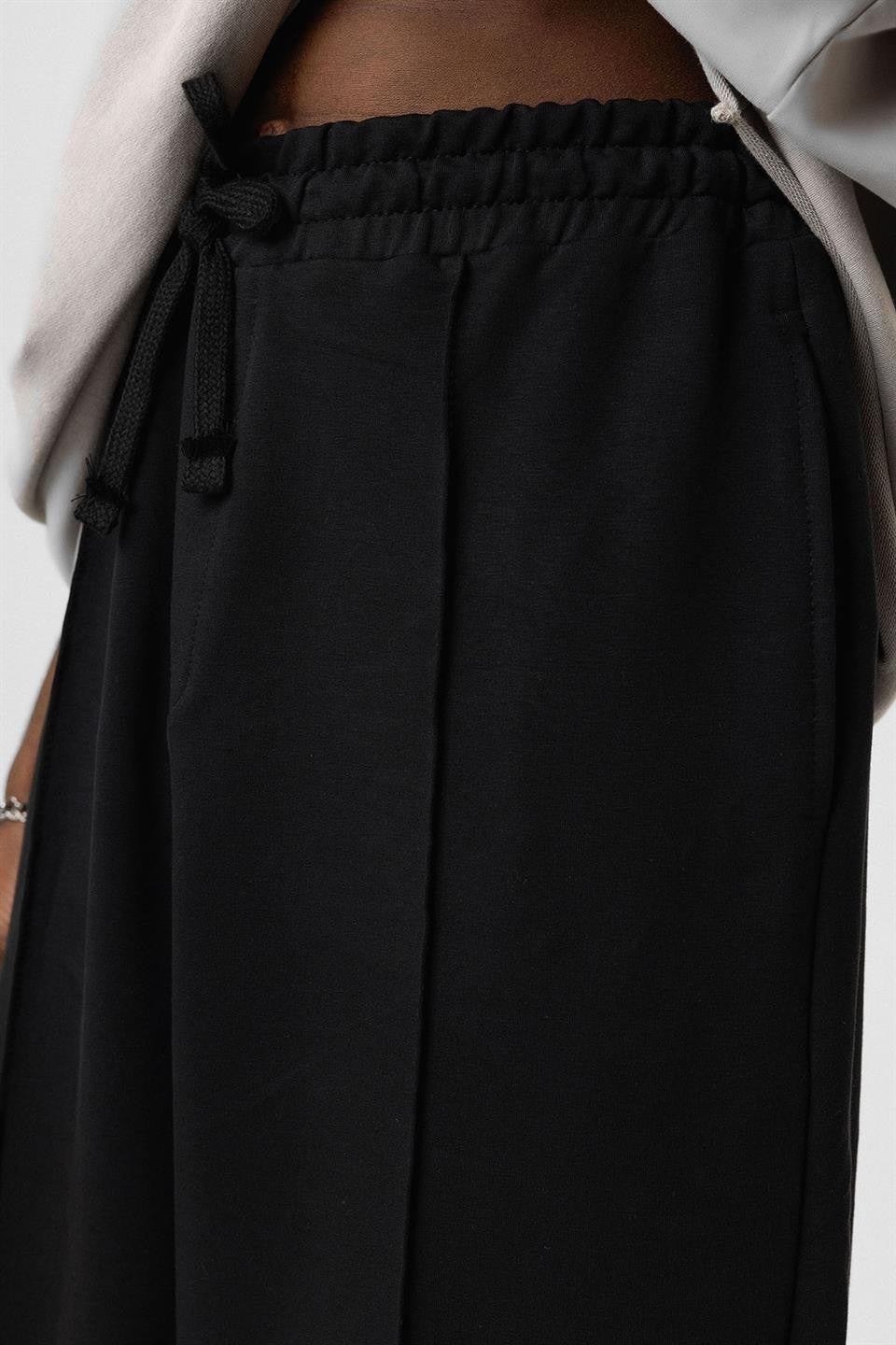 Dikiş Detaylı Oversize Eşofman Alt