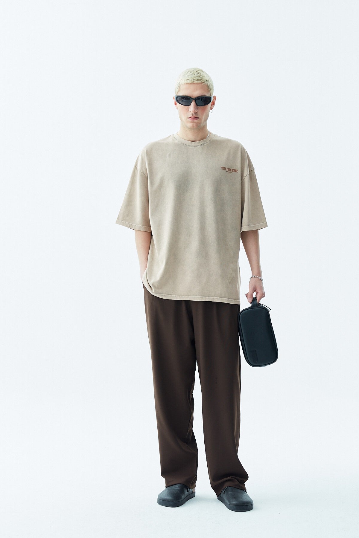 Yıkamalı Oversize Tişört