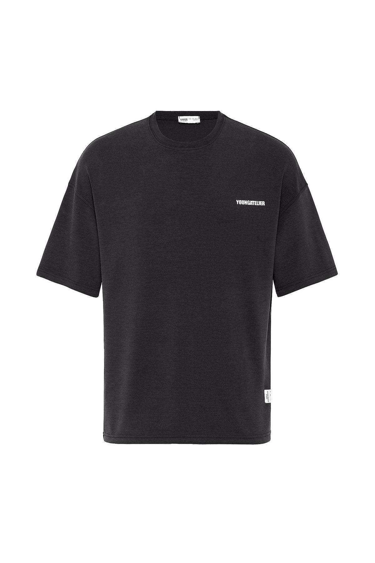 Etiket Detaylı Oversize Modal Kumaş Eşofman Takım