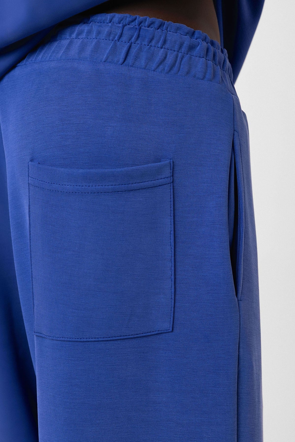 Etiket Detaylı Oversize Modal Kumaş Eşofman Takım