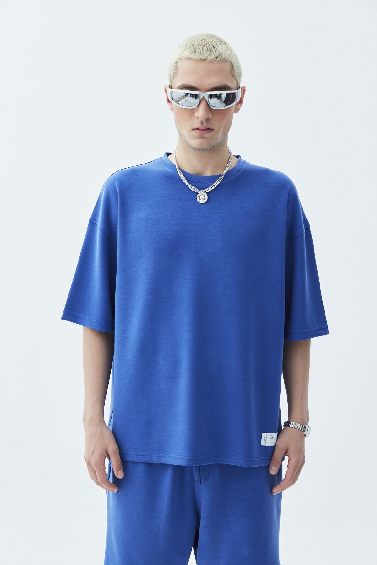 Oversize Modal Şort Takım