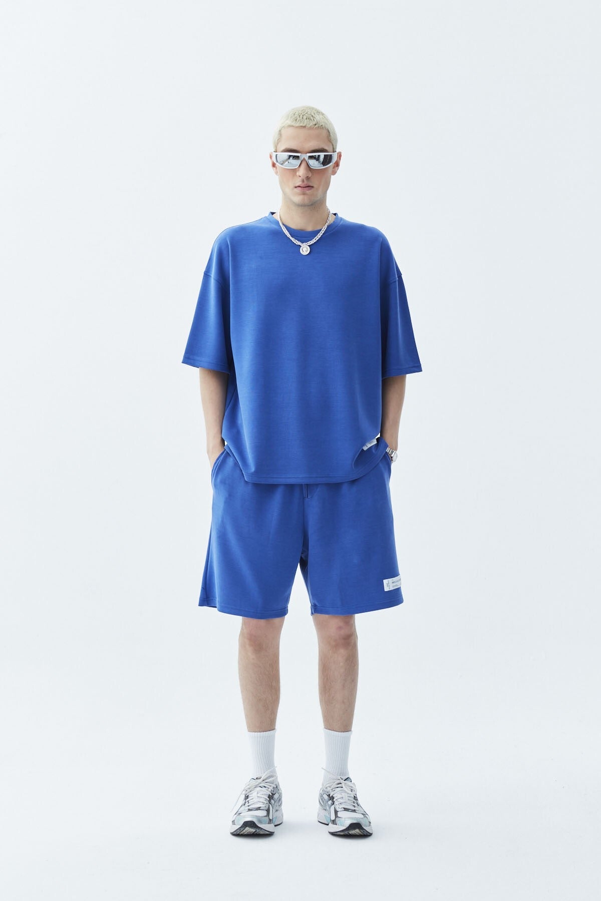Oversize Modal Şort Takım