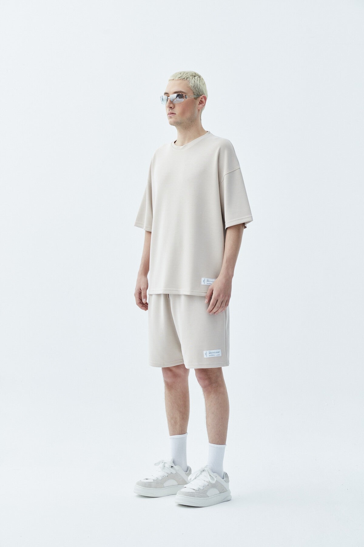 Oversize Modal Şort Takım