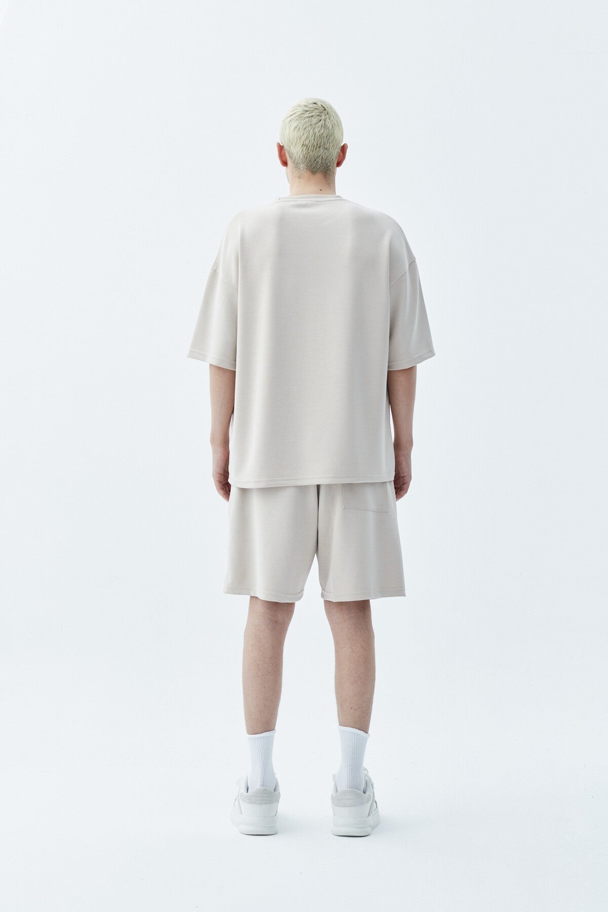 Oversize Modal Şort Takım