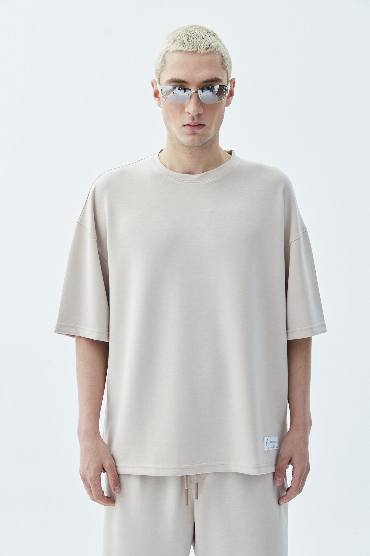 Oversize Modal Şort Takım