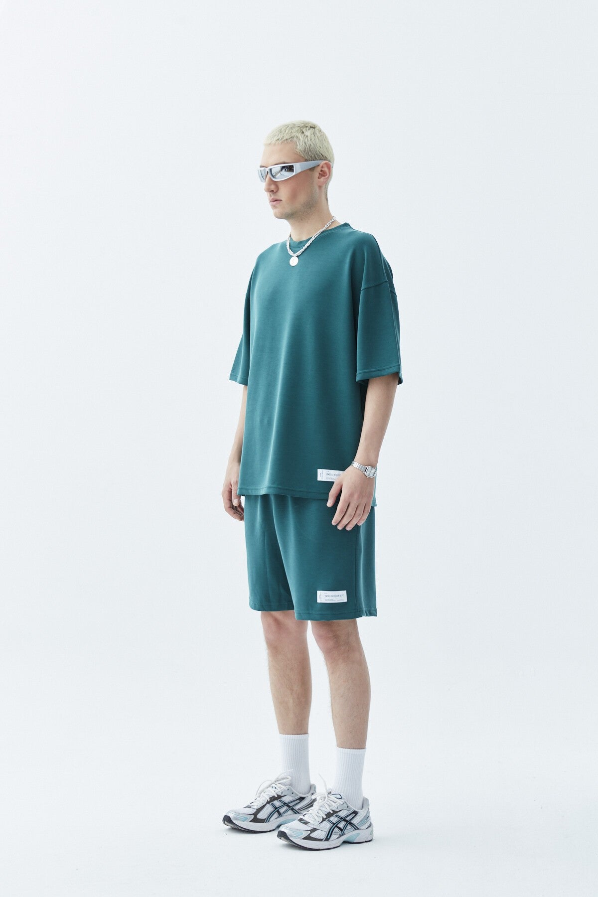 Oversize Modal Şort Takım