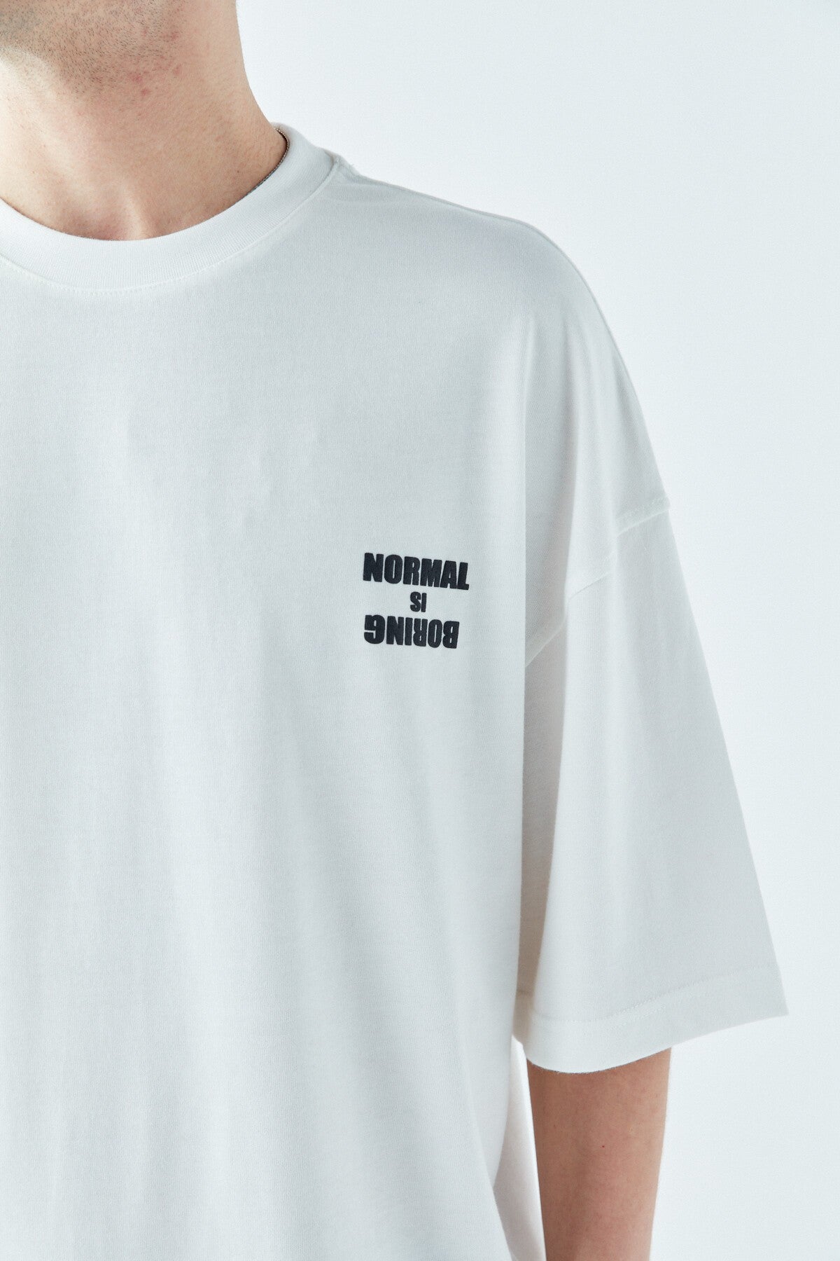 Arka Baskılı Oversize Tişört