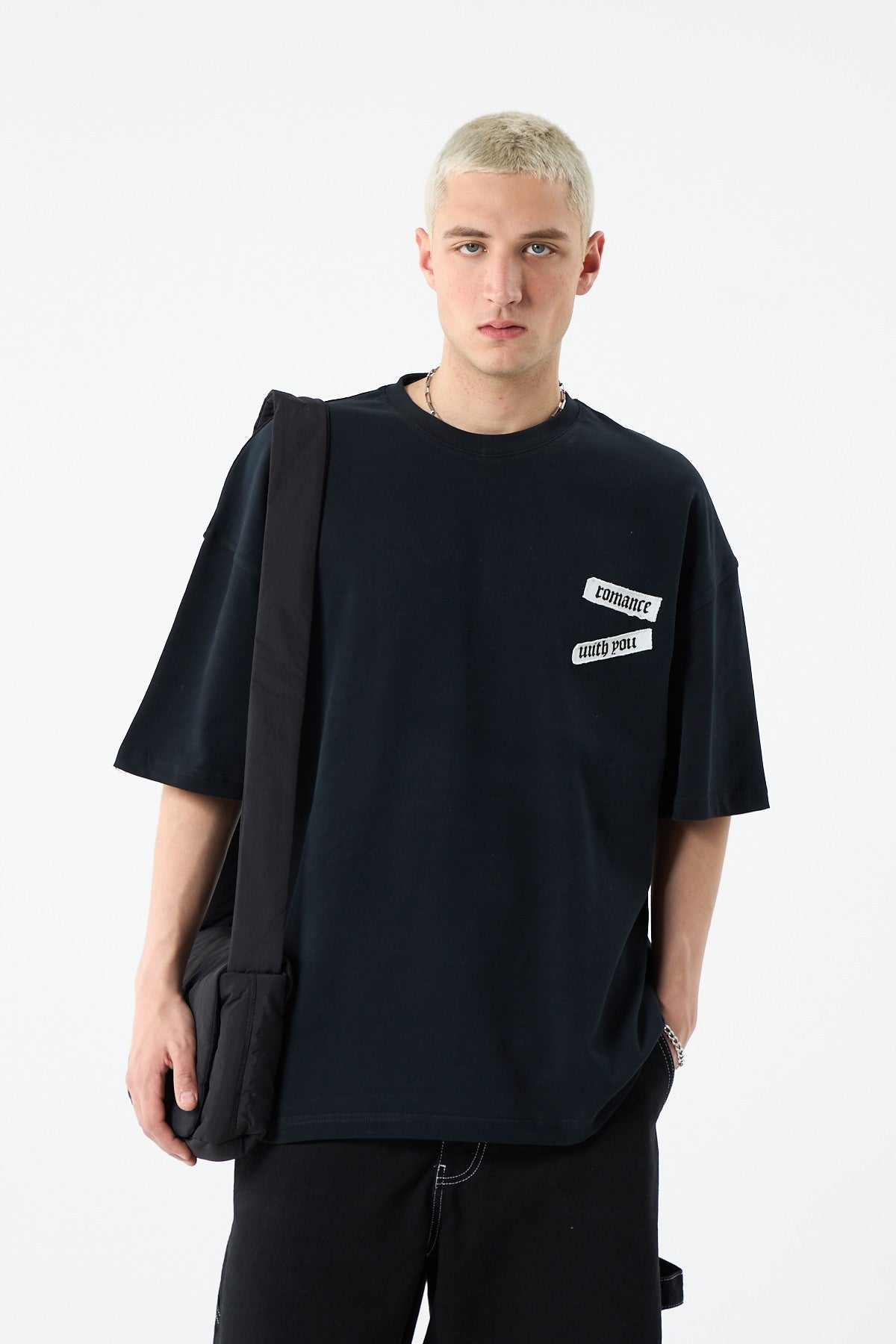 Arka Baskılı Oversize Tişört