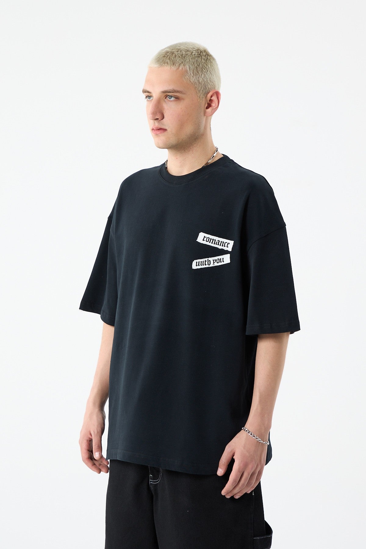 Arka Baskılı Oversize Tişört