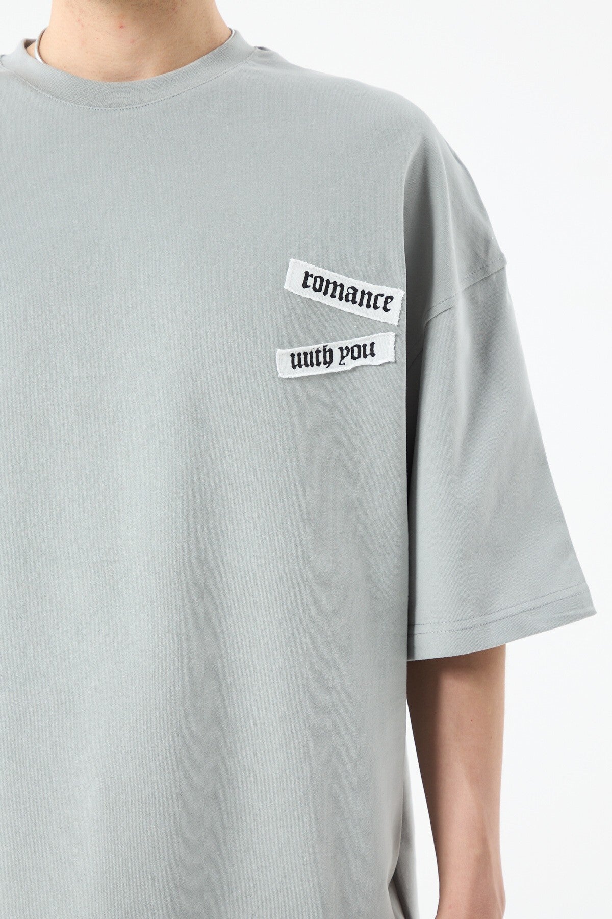 Arka Baskılı Oversize Tişört