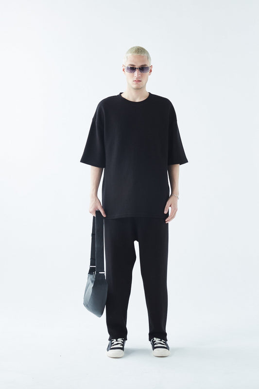 Oversize Basic Triko Eşofman Takım