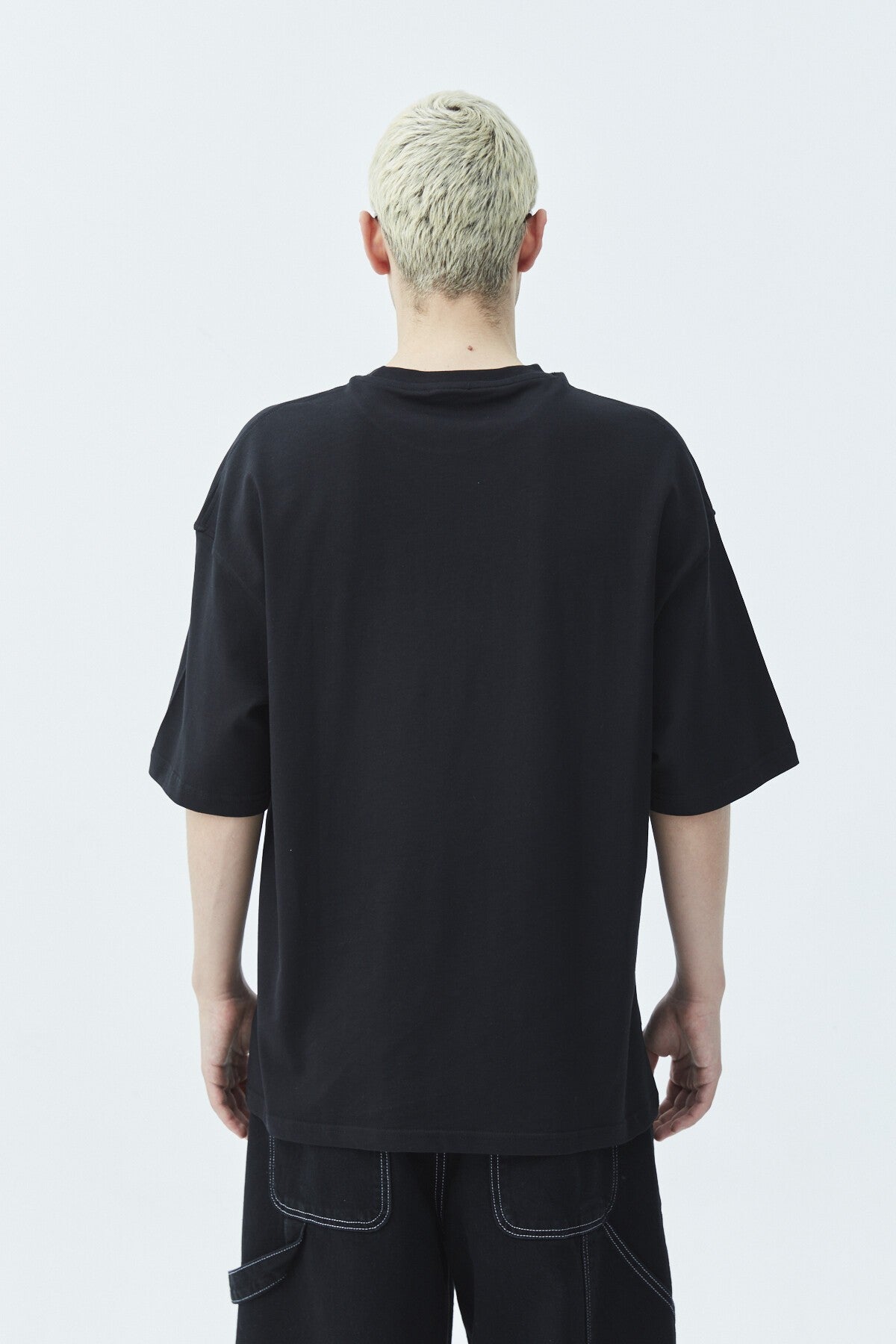 Atelier Kabartma Baskılı Oversize Tişört