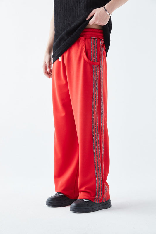Şerit Detaylı Baggy Eşofman Altı