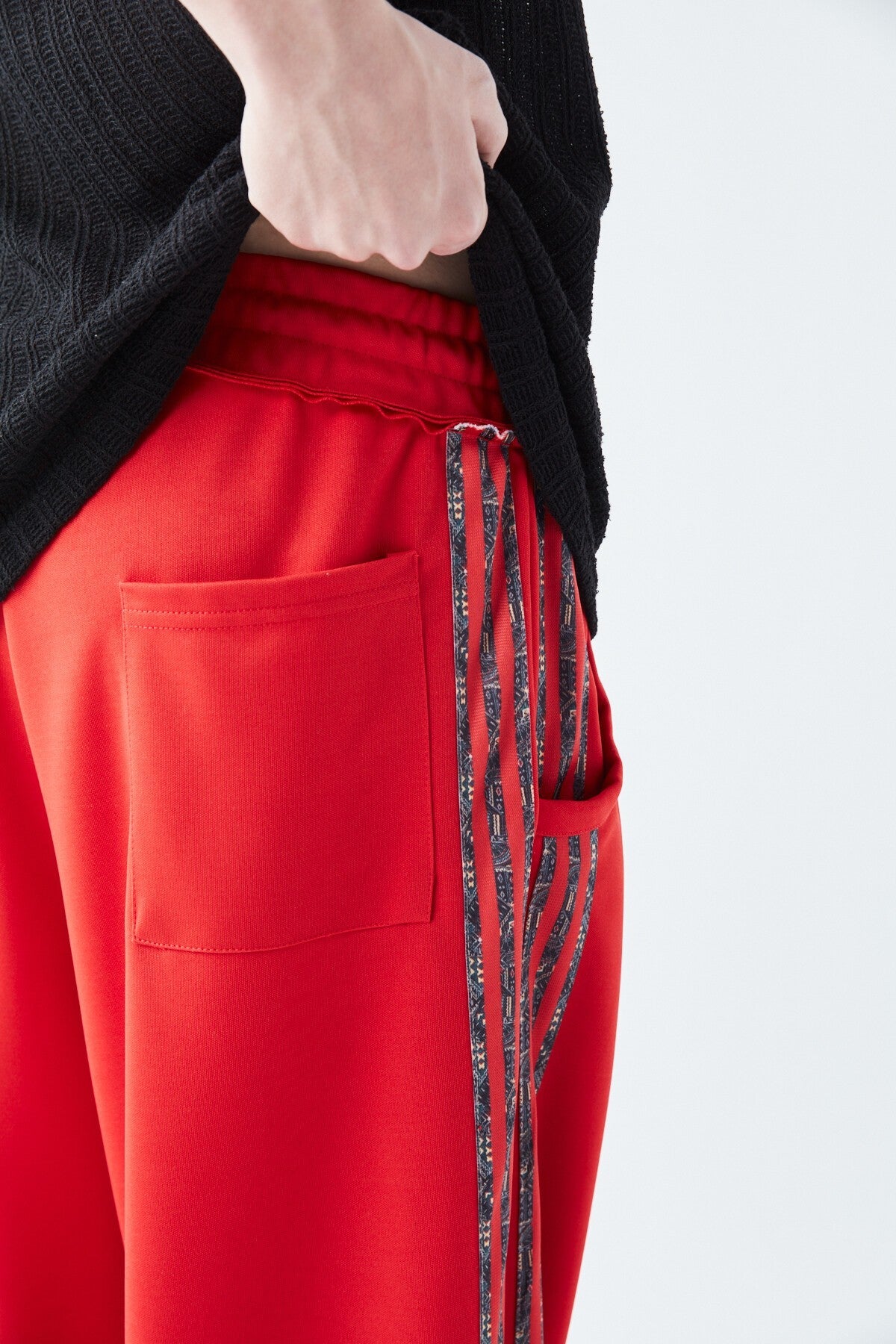Şerit Detaylı Baggy Eşofman Altı