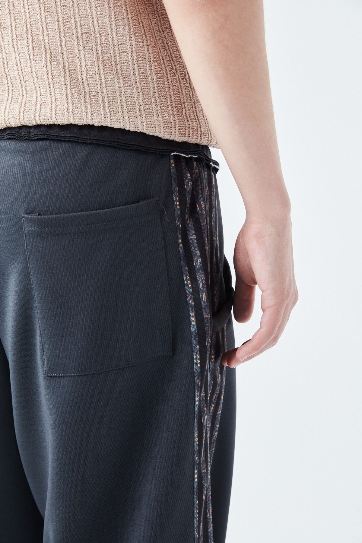 Şerit Detaylı Baggy Eşofman Altı