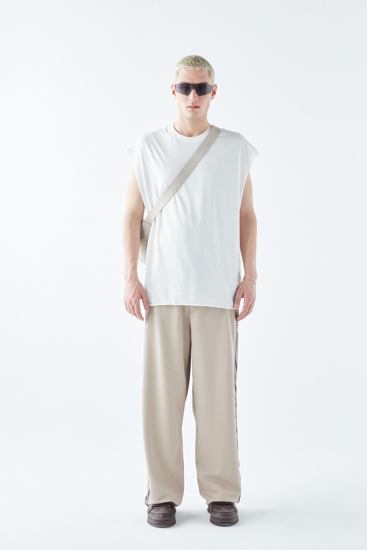 Şerit Detaylı Baggy Eşofman Altı