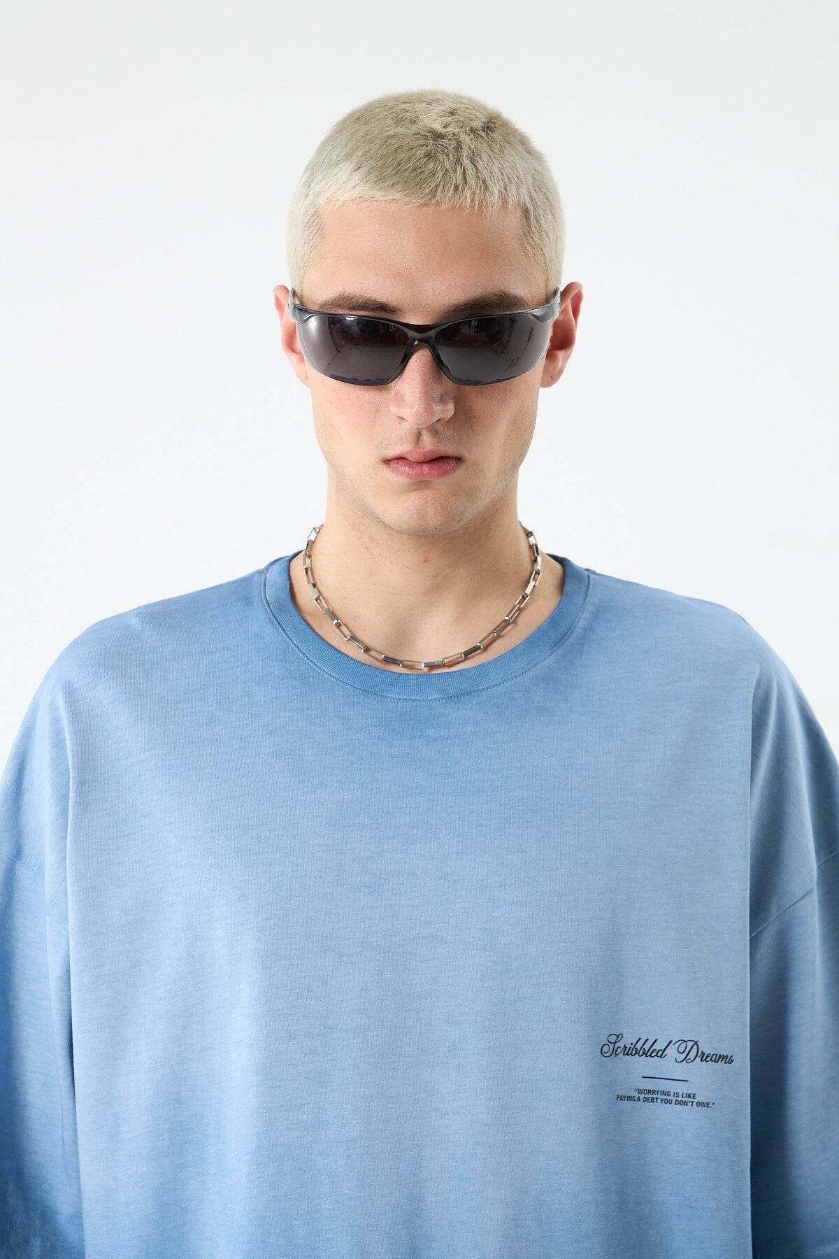 Yıkamalı Crop Tişört