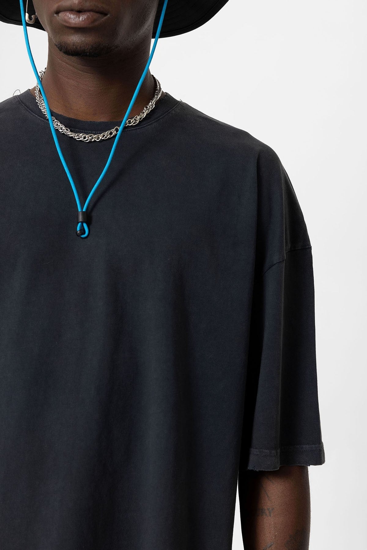 Yıkamalı Oversize Basic Tişört