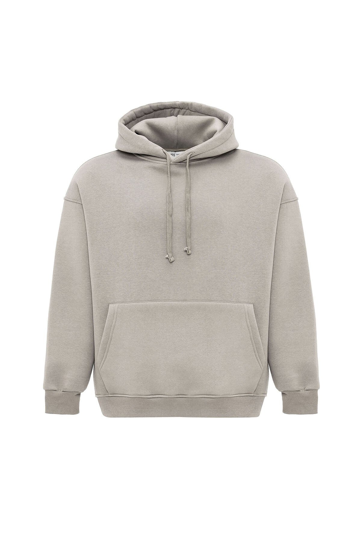 Basic Oversize Kapüşonlu Cep Detaylı Sweatshirt