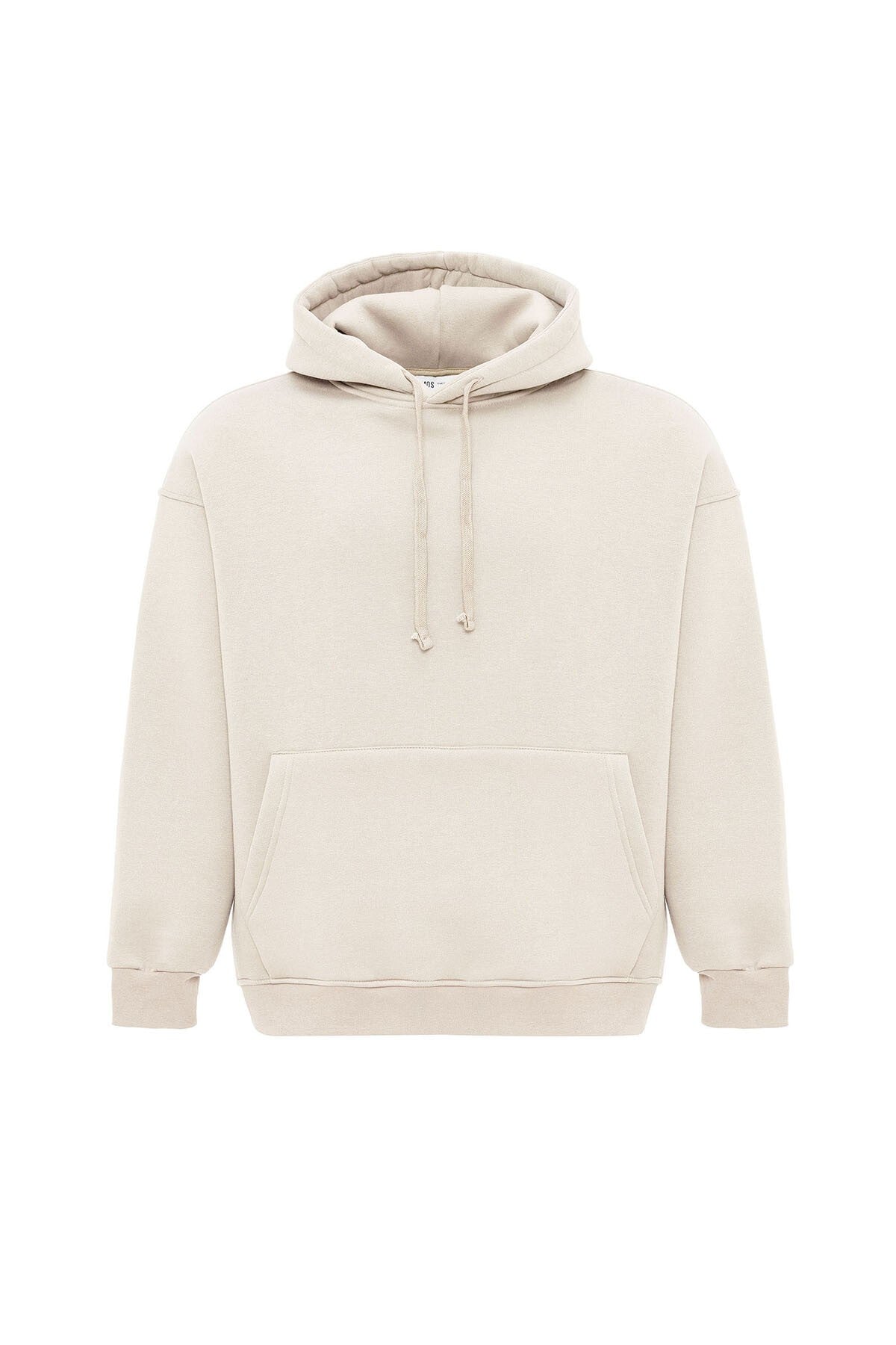 Basic Oversize Kapüşonlu Cep Detaylı Sweatshirt