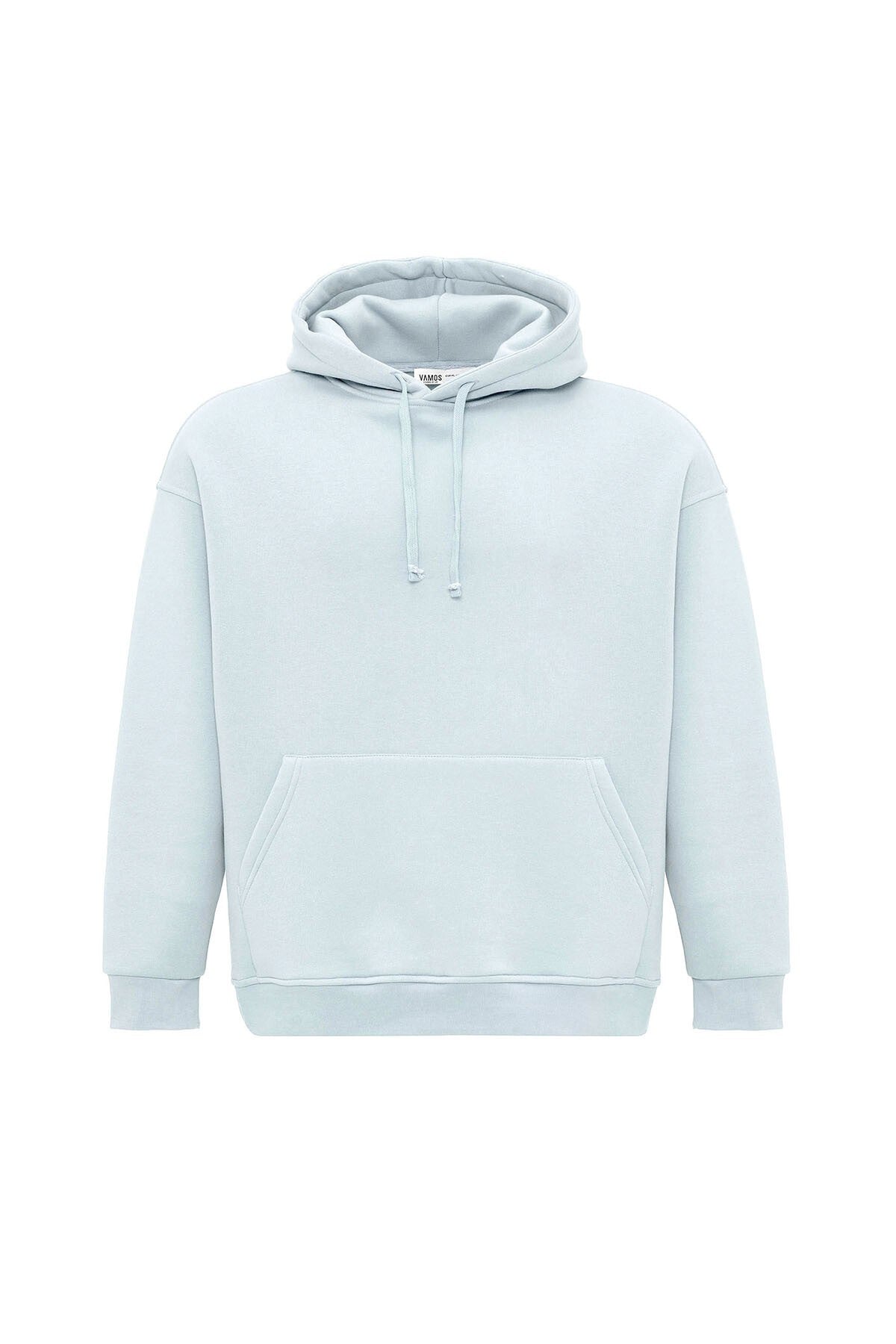 Basic Oversize Kapüşonlu Cep Detaylı Sweatshirt