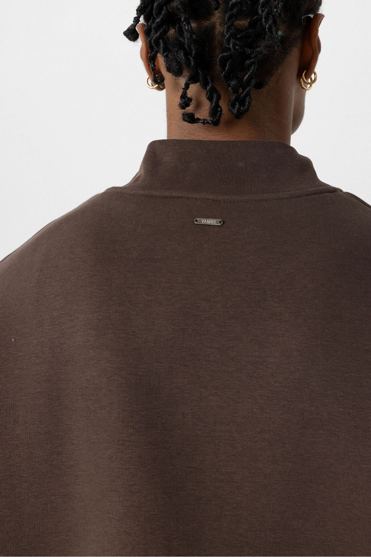 Basic Oversize Balıkçı Yaka Sweatshirt