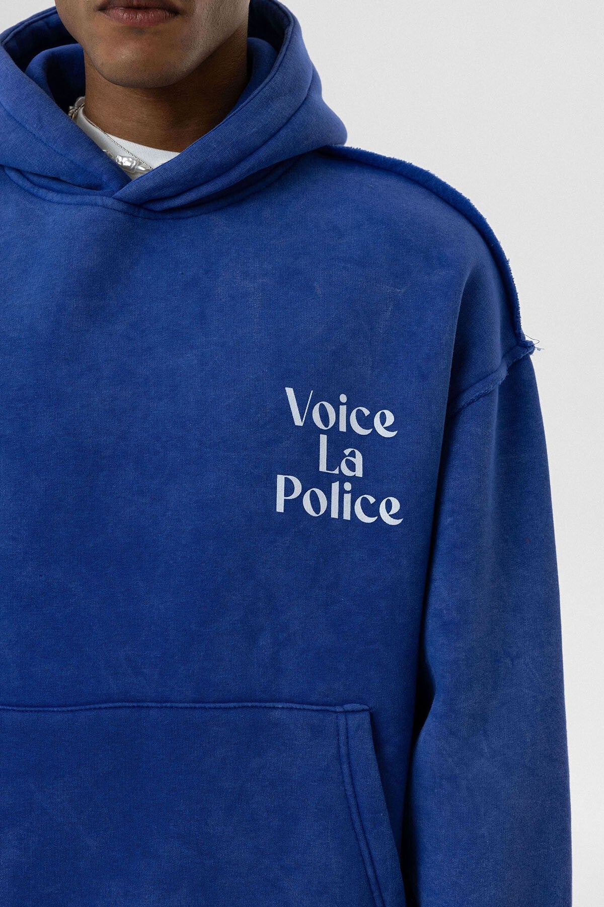 Arka Baskılı Oversize Kapüşonlu Sweatshirt