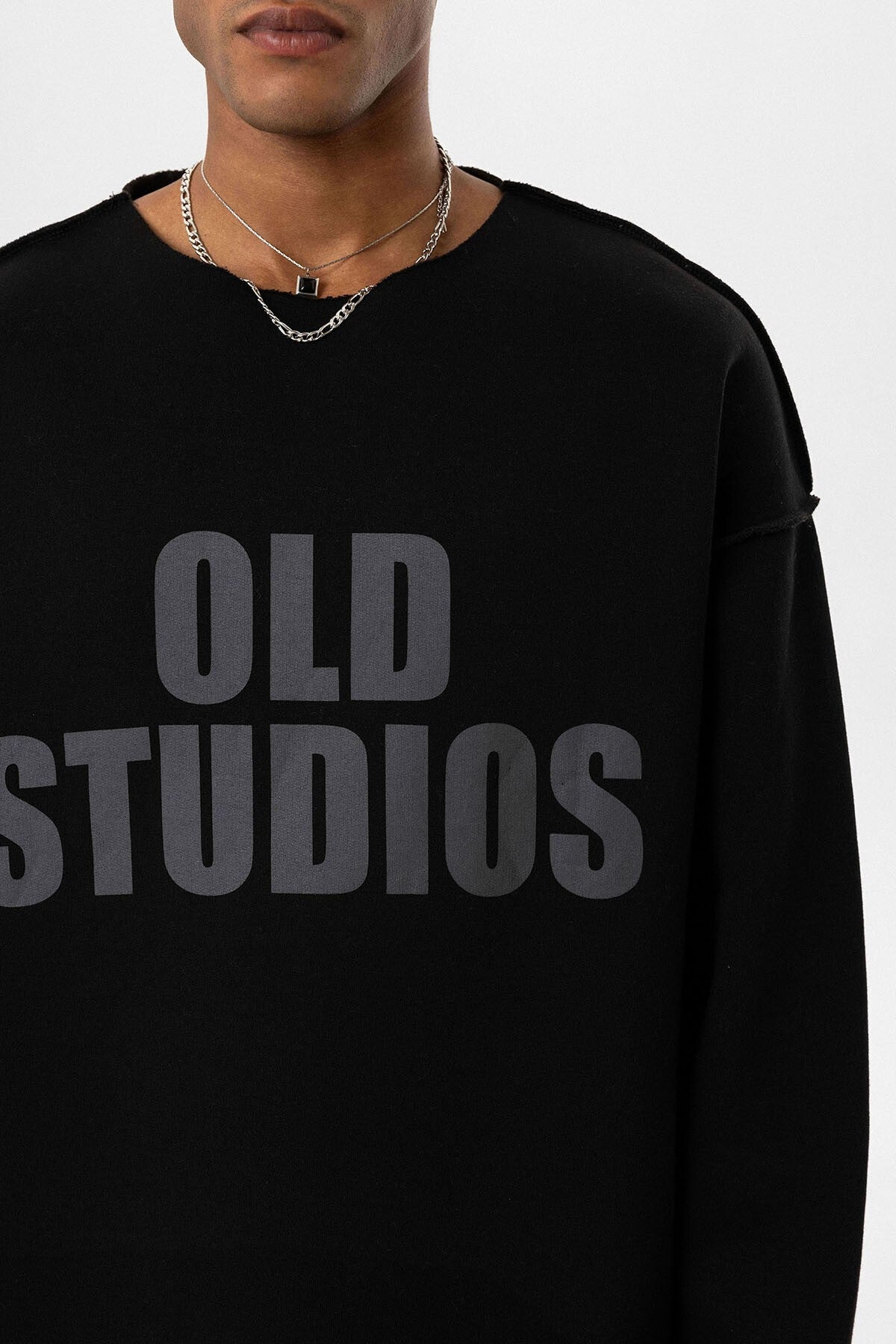 Dikiş Detaylı Overıze Sweatshirt