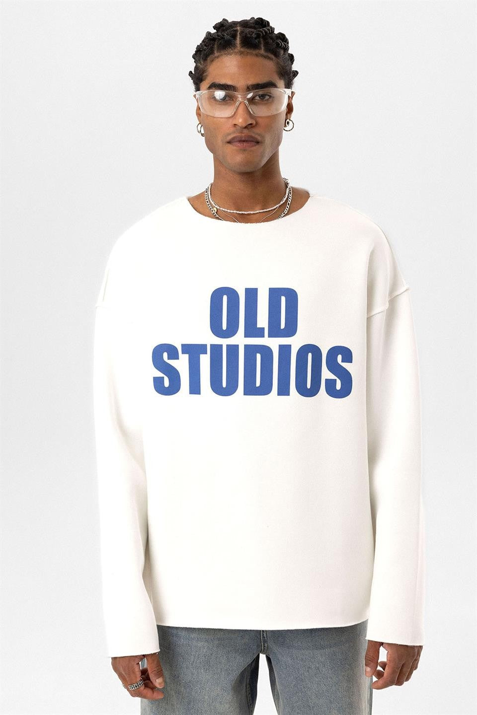 Dikiş Detaylı Overıze Sweatshirt
