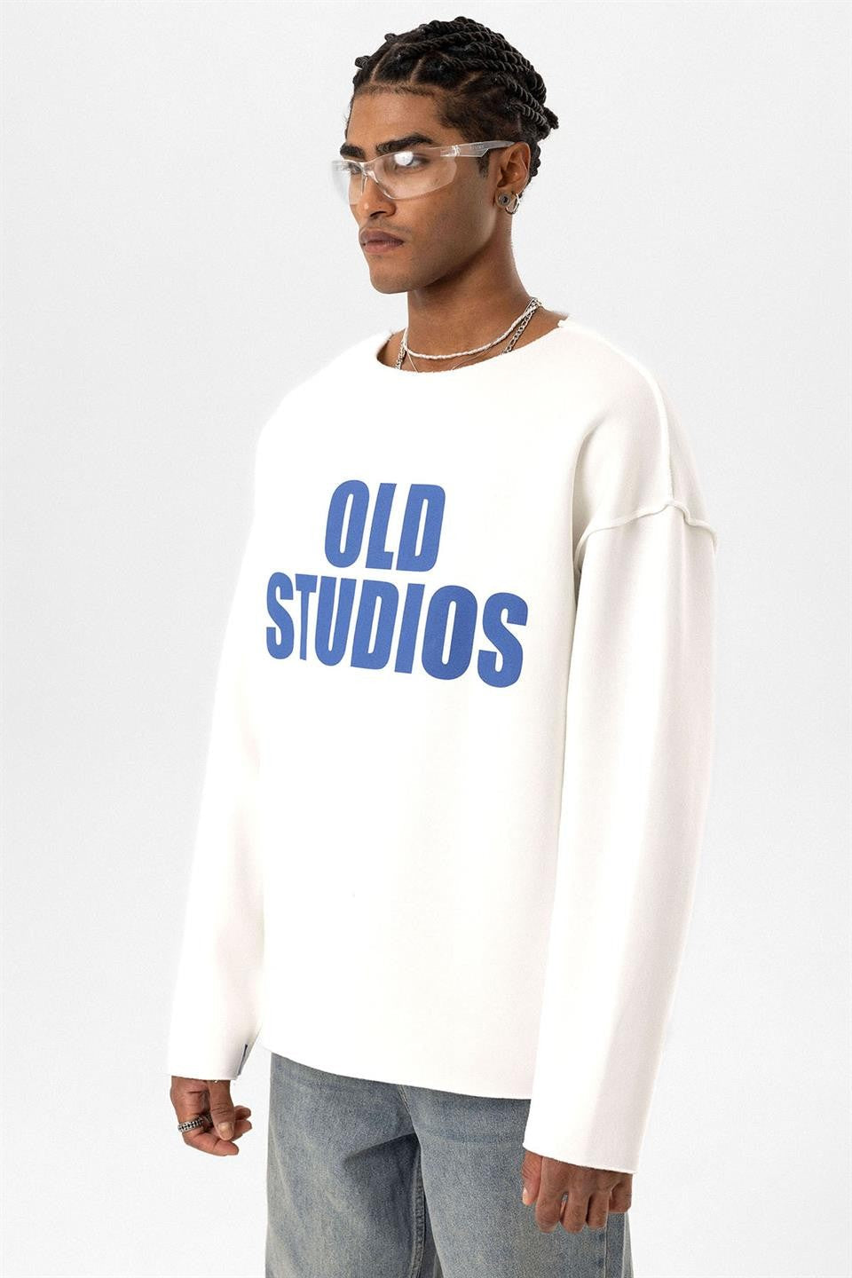 Dikiş Detaylı Overıze Sweatshirt