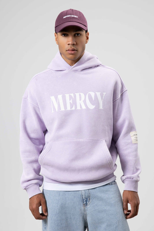 Kart Detaylı Yıkamalı Oversize Sweatshirt