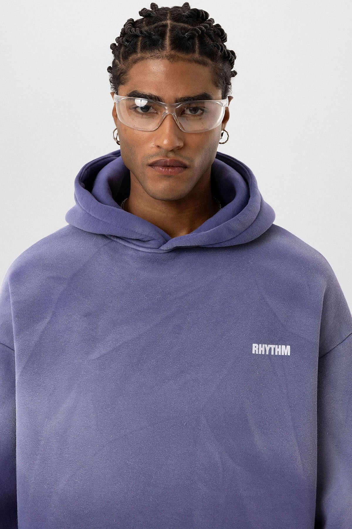 Arka Baskılı Oversize Kapüşonlu Sweatshirt
