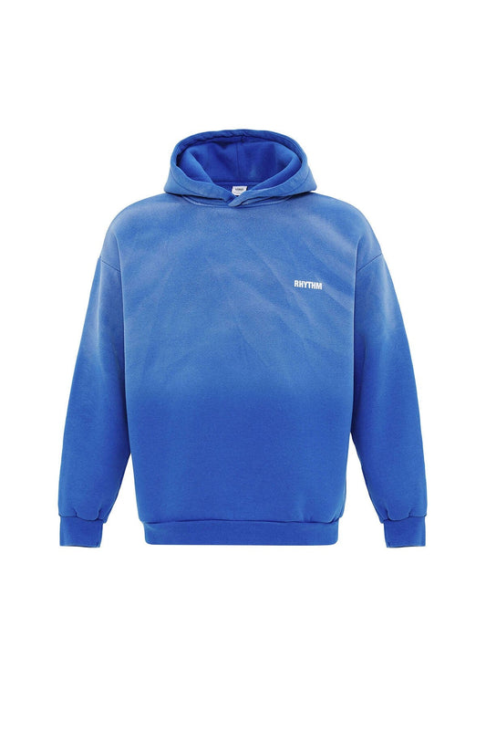 Arka Baskılı Oversize Kapüşonlu Sweatshirt