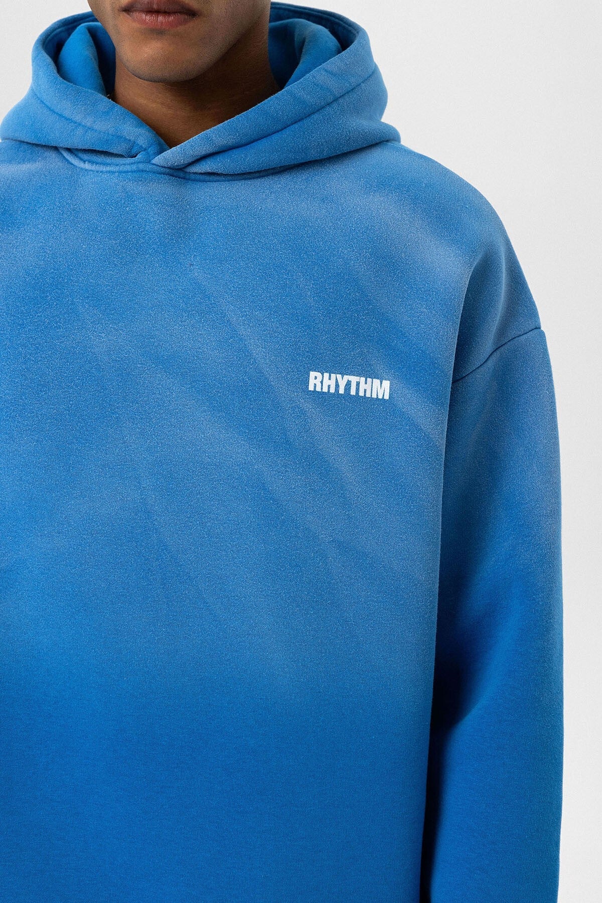 Arka Baskılı Oversize Kapüşonlu Sweatshirt