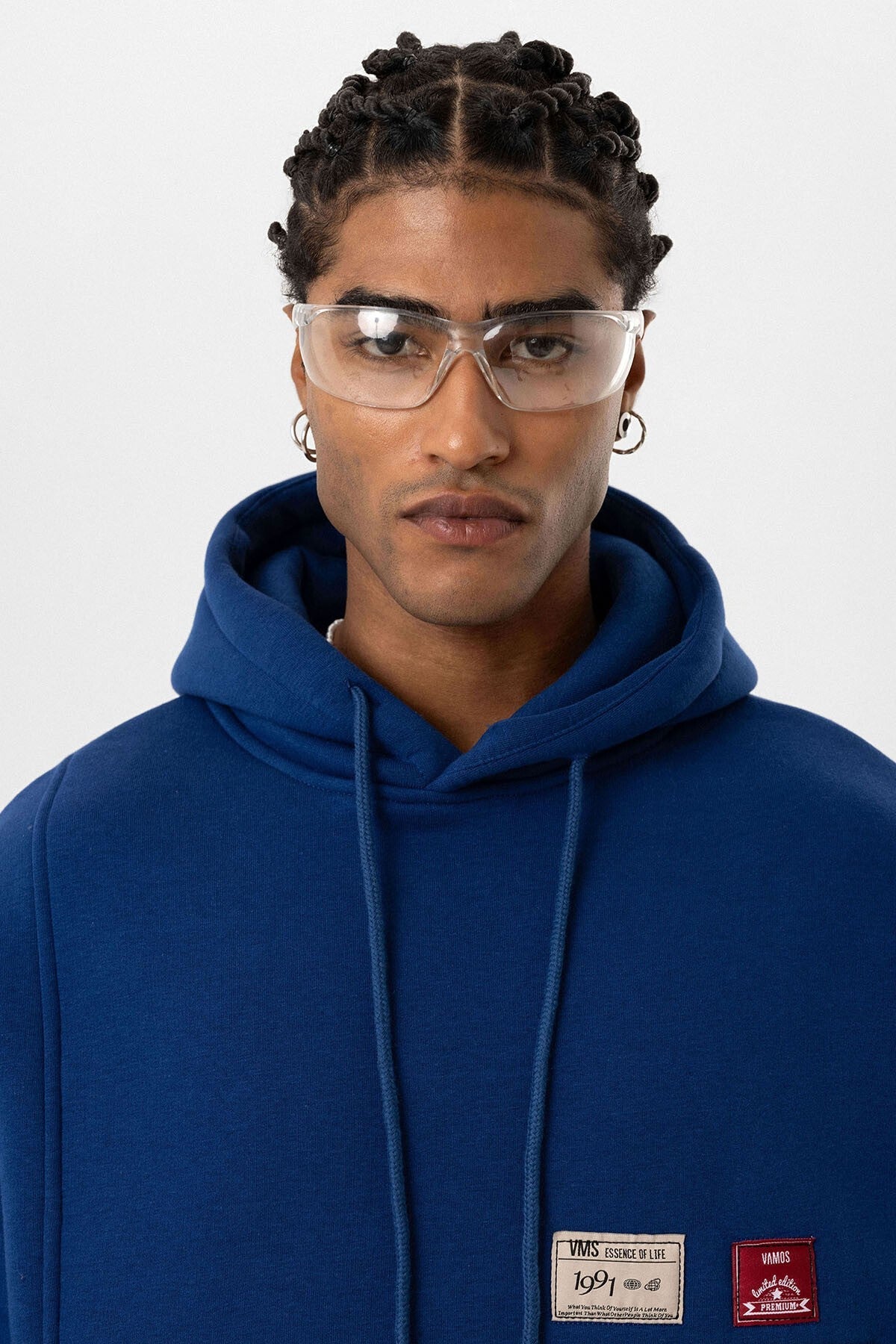 Etiket Detaylı Oversize Sweatshirt
