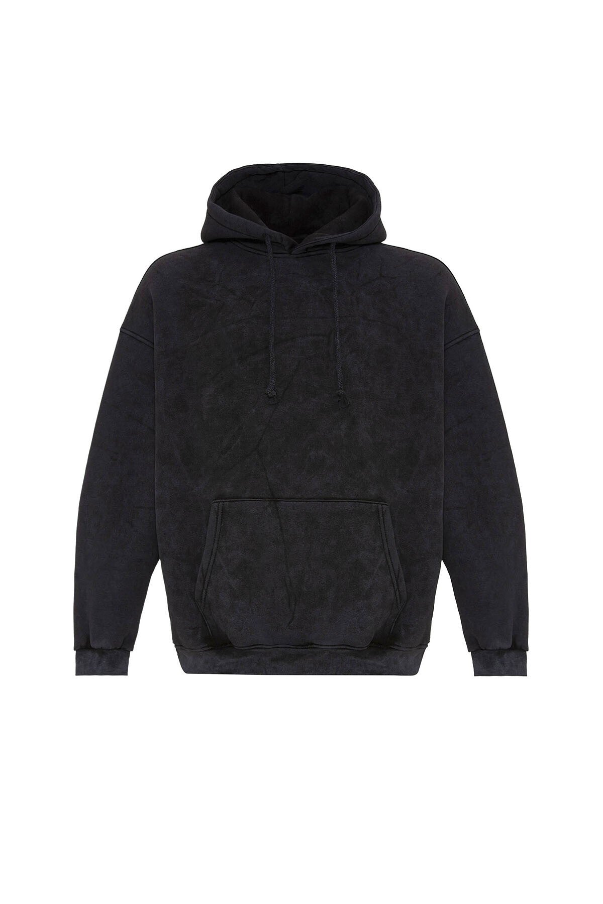 Basic Yıkamalı Oversize Sweatshirt
