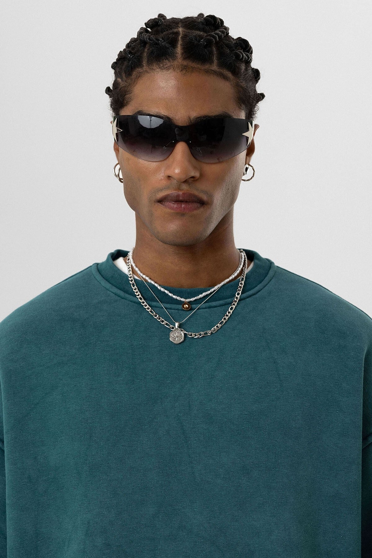 Yıkamalı Basic Oversize Sweatshirt