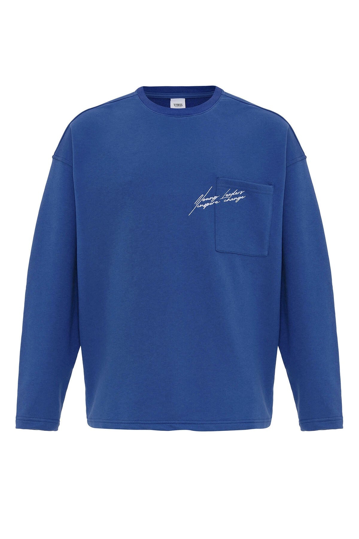 Cep Detaylı Oversize Sweatshirt